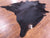 Black Natural Cowhide Rug - XX-Large 8' 3"H x 7' 6"W