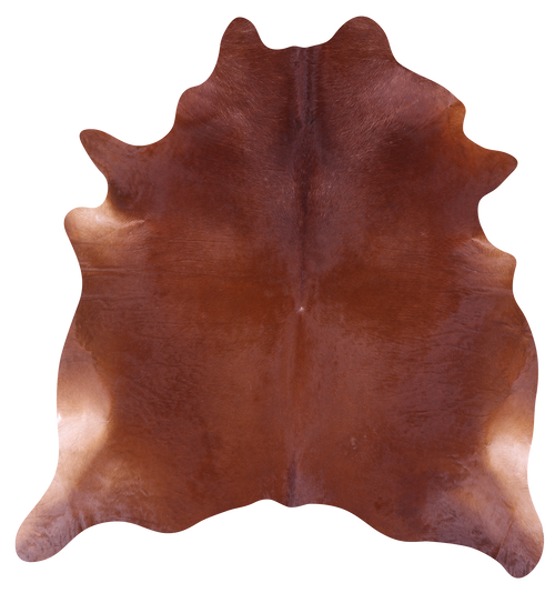Brown Natural Cowhide Rug - X-Large 7' 2