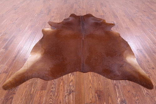Brown Natural Cowhide Rug - X-Large 7' 2