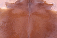 Thumbnail for Brown Natural Cowhide Rug - X-Large 7' 2