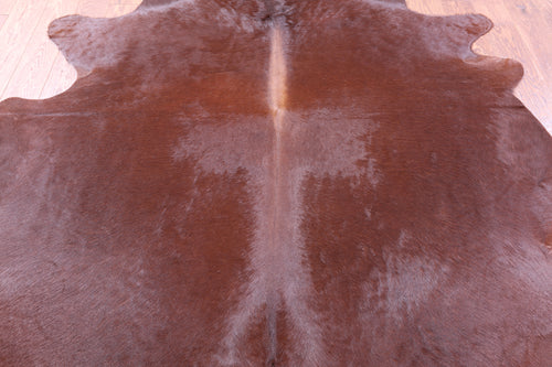 Brown Natural Cowhide Rug - XX-Large 7' 10