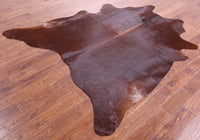 Thumbnail for Brown Natural Cowhide Rug - XX-Large 7' 10