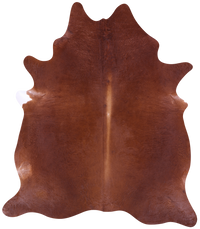 Thumbnail for Brown Natural Cowhide Rug - X-Large 7' 6