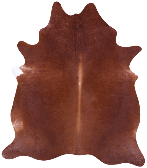 Brown Natural Cowhide Rug - X-Large 7' 6