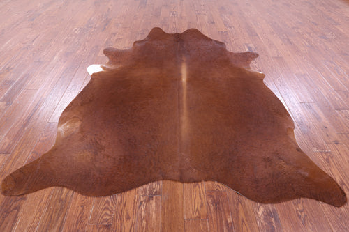 Brown Natural Cowhide Rug - X-Large 7' 6