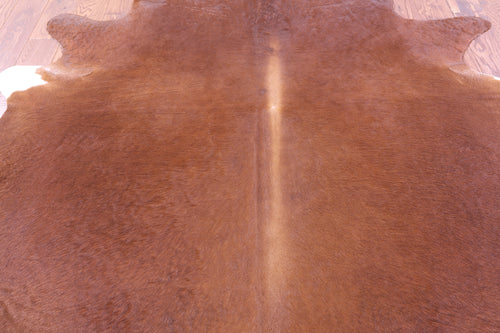 Brown Natural Cowhide Rug - X-Large 7' 6