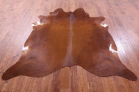 Thumbnail for Brown Natural Cowhide Rug - X-Large 7' 2