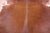 Brown Natural Cowhide Rug - X-Large 7' 2"H x 6' 7"W