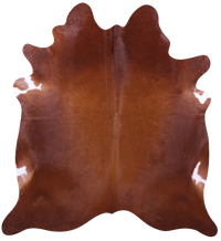 Thumbnail for Brown Natural Cowhide Rug - X-Large 7' 2