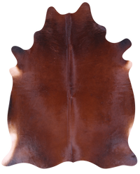 Thumbnail for Brown Natural Cowhide Rug - X-Large 7' 5