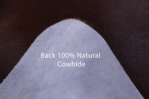 Brown Natural Cowhide Rug - X-Large 7' 5
