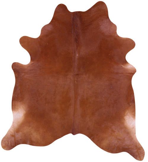 Brown Natural Cowhide Rug - XX-Large 8' 2