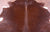 Brown Natural Cowhide Rug - X-Large 7' 2"H x 7' 5"W