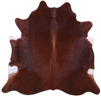 Thumbnail for Brown Natural Cowhide Rug - X-Large 7' 2