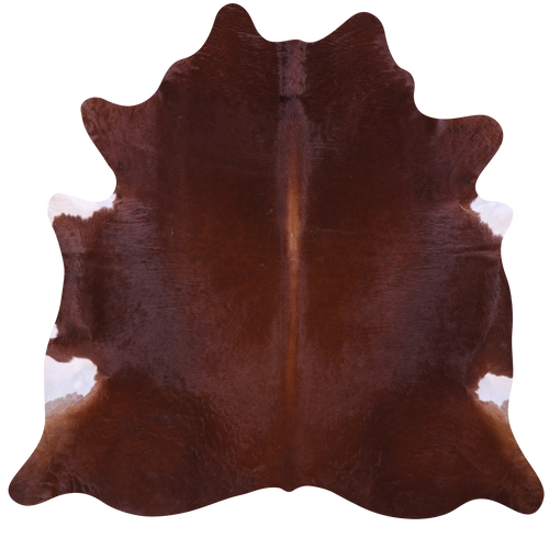 Brown Natural Cowhide Rug - X-Large 7' 2
