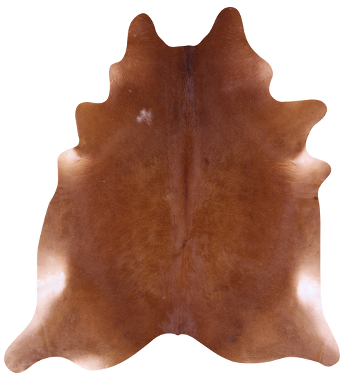 Brown Natural Cowhide Rug - XX-Large 8' 6