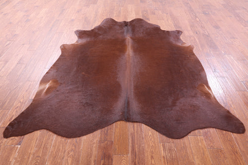 Brown Natural Cowhide Rug - X-Large 7' 2