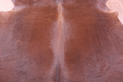 Brown Natural Cowhide Rug - X-Large 7' 2
