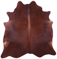 Thumbnail for Brown Natural Cowhide Rug - X-Large 7' 2