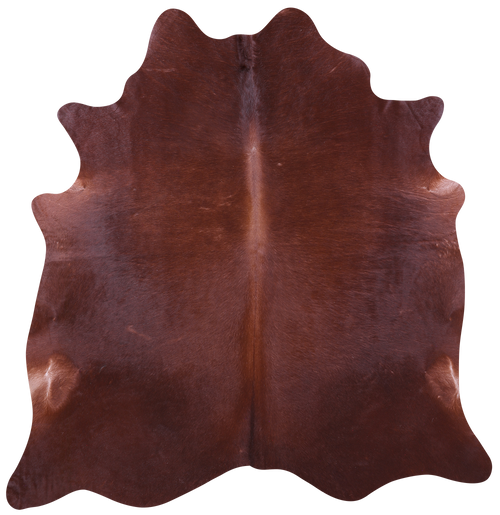 Brown Natural Cowhide Rug - X-Large 7' 2