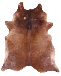 Thumbnail for Brown Natural Cowhide Rug - XX-Large 9' 1