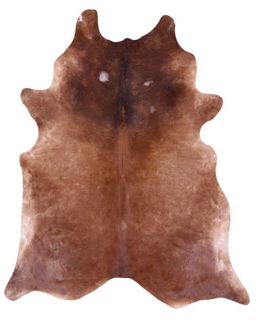 Brown Natural Cowhide Rug - XX-Large 9' 1