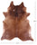 Brown Natural Cowhide Rug - XX-Large 9' 1"H x 7' 7"W