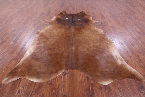 Brown Natural Cowhide Rug - XX-Large 9' 1