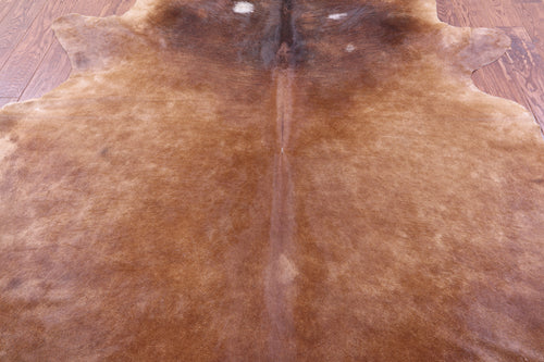 Brown Natural Cowhide Rug - XX-Large 9' 1