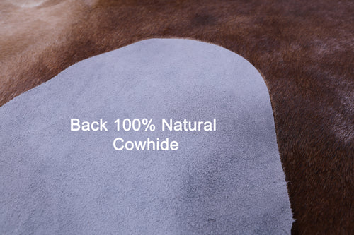 Brown Natural Cowhide Rug - XX-Large 9' 1