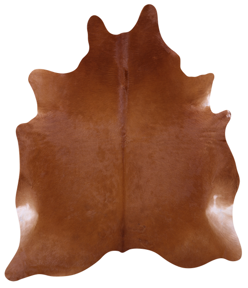 Brown Natural Cowhide Rug - XX-Large 8' 5