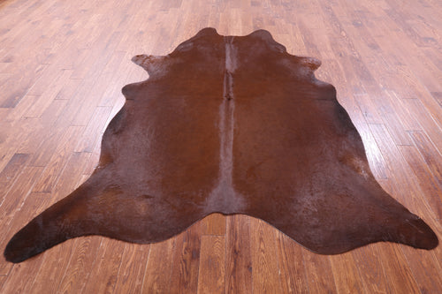 Brown Natural Cowhide Rug - XX-Large 8' 3