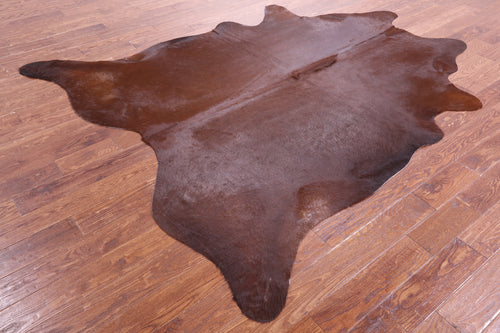 Brown Natural Cowhide Rug - XX-Large 8' 3