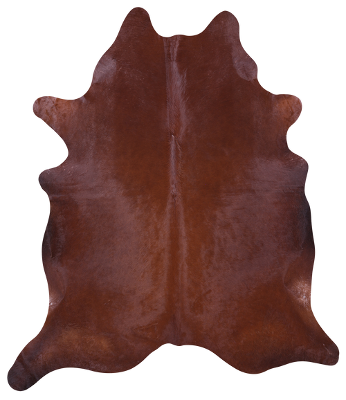Brown Natural Cowhide Rug - XX-Large 8' 3