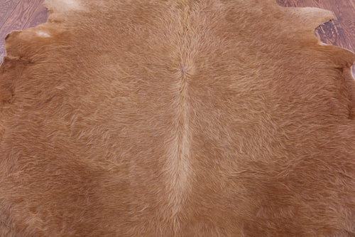 Brown Natural Cowhide Rug - XX-Large 8' 4