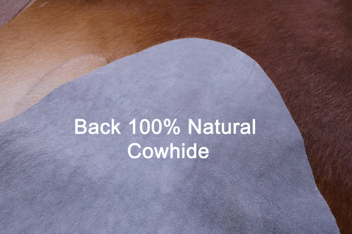 Brown Natural Cowhide Rug - XX-Large 8' 0