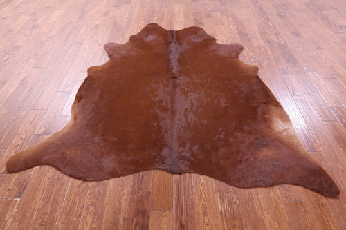 Brown Natural Cowhide Rug - X-Large 7' 2
