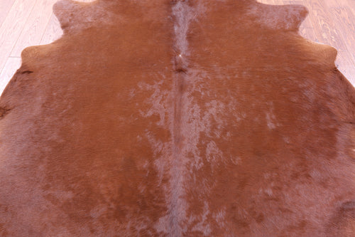Brown Natural Cowhide Rug - X-Large 7' 2