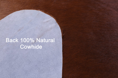 Brown Natural Cowhide Rug - XX-Large 8' 6