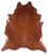 Brown Natural Cowhide Rug - XX-Large 8' 4"H x 7' 6"W