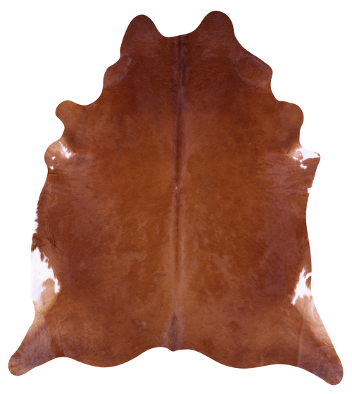 Brown Natural Cowhide Rug - XX-Large 8' 4