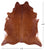 Brown Natural Cowhide Rug - XX-Large 8' 4"H x 7' 6"W