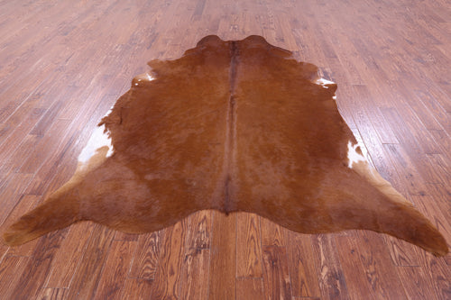 Brown Natural Cowhide Rug - XX-Large 8' 4