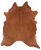 Brown Natural Cowhide Rug - XX-Large 8' 6"H x 7' 4"W
