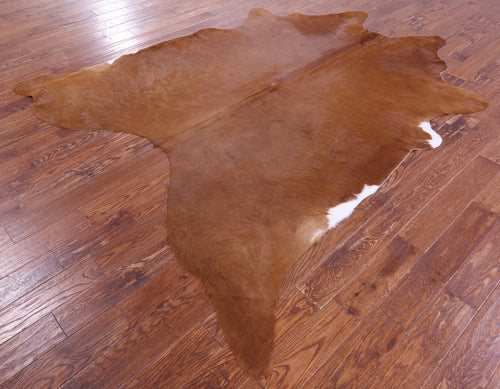 Brown Natural Cowhide Rug - XX-Large 8' 6