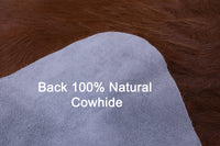 Thumbnail for Brown Natural Cowhide Rug - XX-Large 8' 6