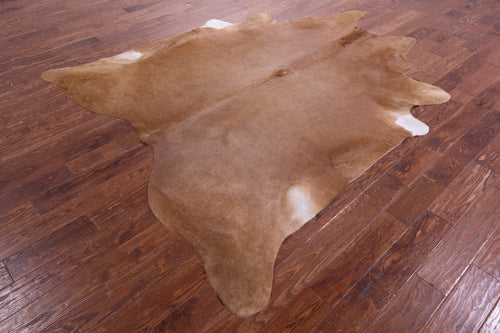 Brown Natural Cowhide Rug - XX-Large 8' 8
