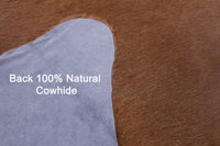 Thumbnail for Brown Natural Cowhide Rug - XX-Large 8' 8