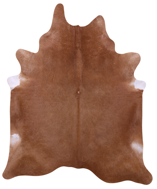 Brown Natural Cowhide Rug - XX-Large 8' 8