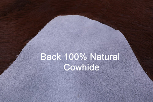 Brown Natural Cowhide Rug - XX-Large 8' 0